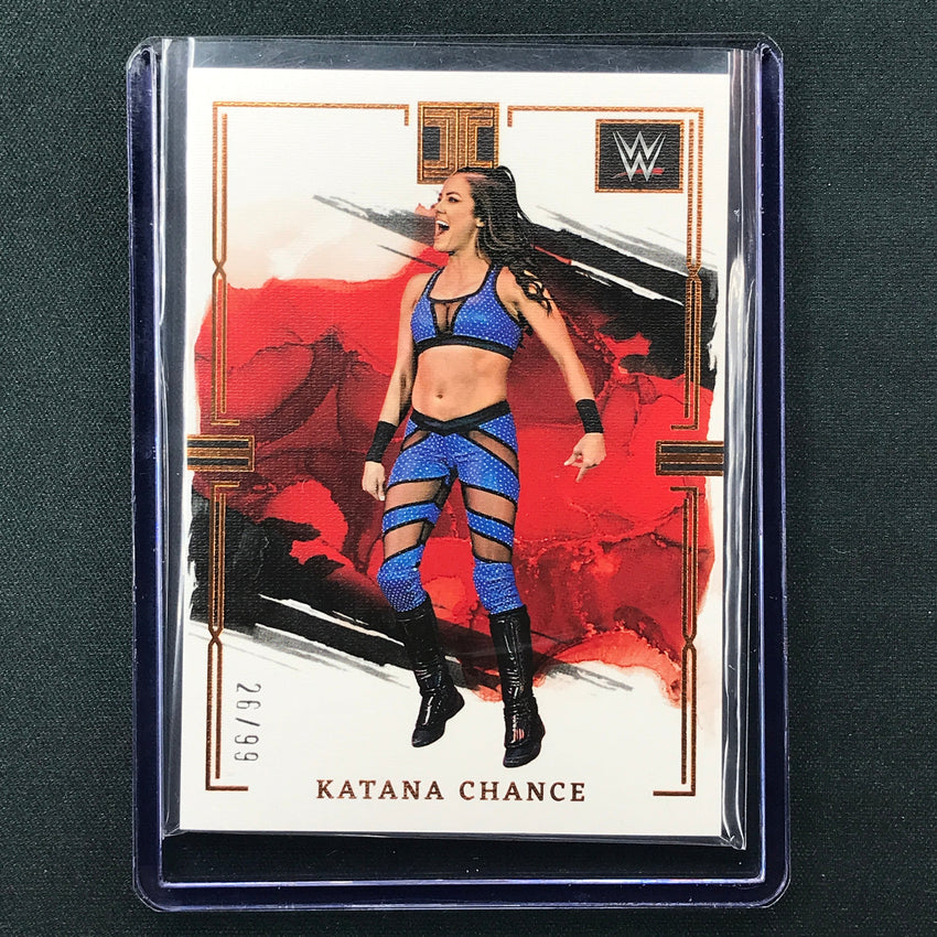 2023 Impeccable WWE Katana Chance Base 26/99 #54
