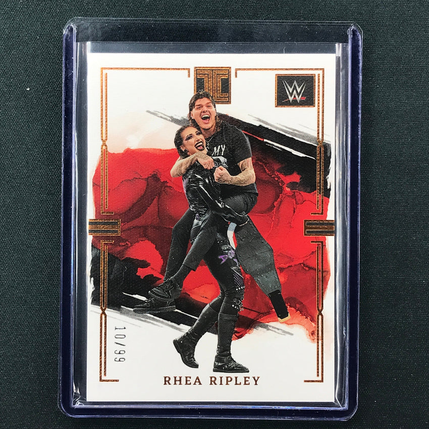 2023 Impeccable WWE Rhea Ripley Base 10/99 No 4