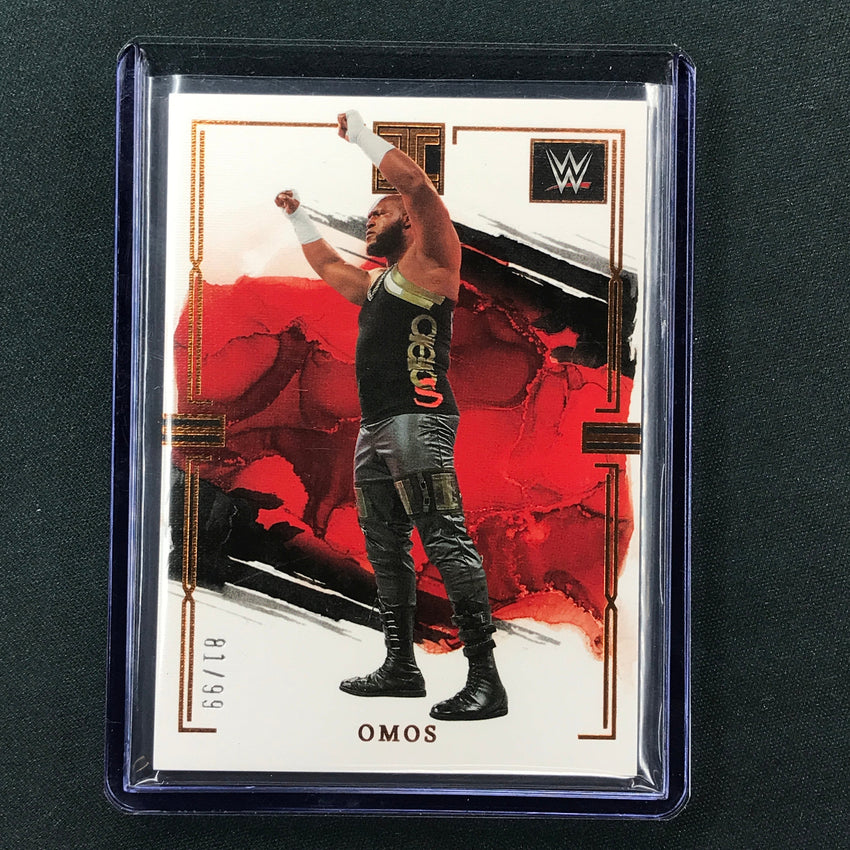 2023 Impeccable WWE Omos Base 81/99 #71