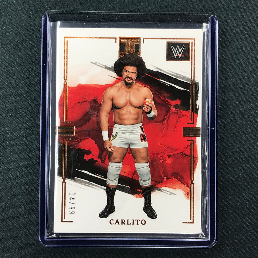 2023 Impeccable WWE Carlito Base 14/99 #73