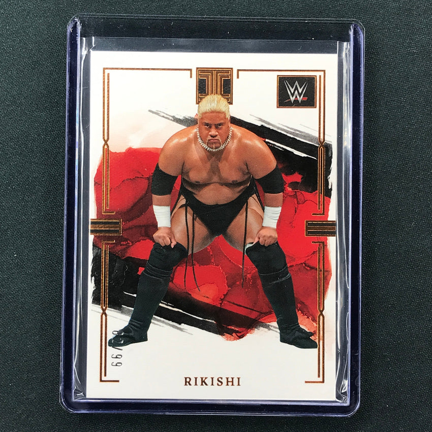 2023 Impeccable WWE Rikishi Base 82/99 #95