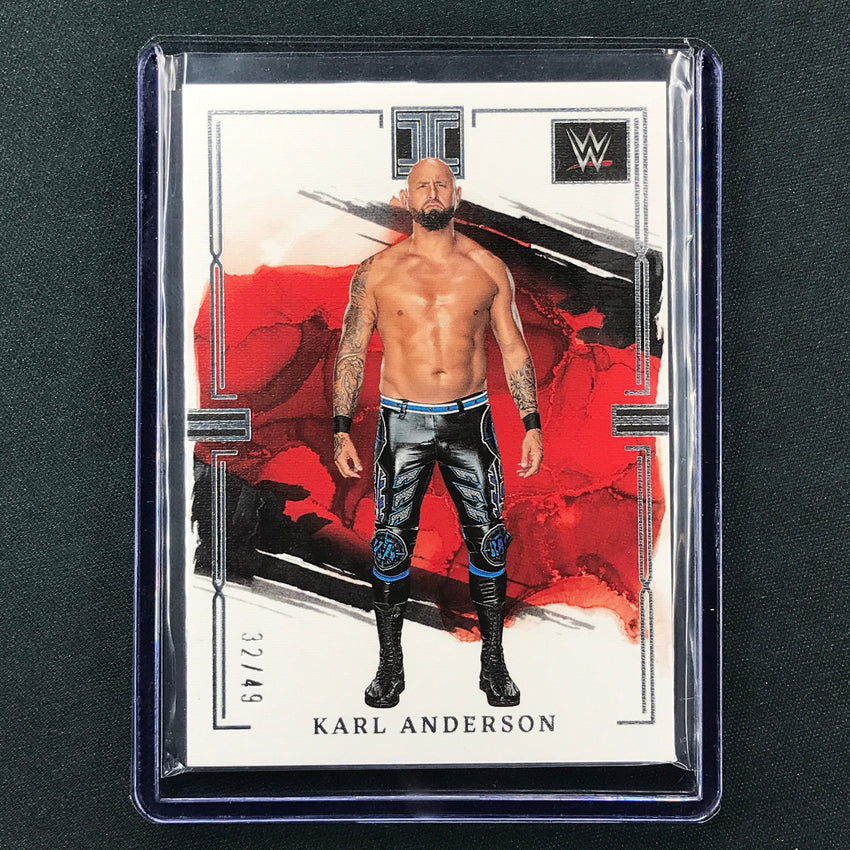 2023 Impeccable WWE Karl Anderson Base Silver 32/49 #58