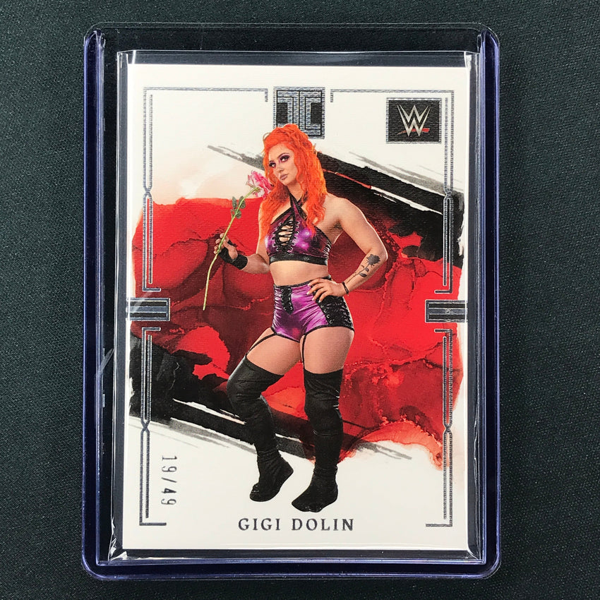 2023 Impeccable WWE Gigi Dolin Base Silver 19/49 No 64