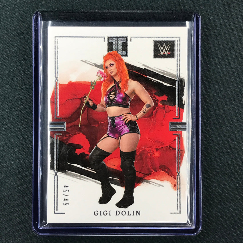 2023 Impeccable WWE Gigi Dolin Base Silver 45/49 No 64