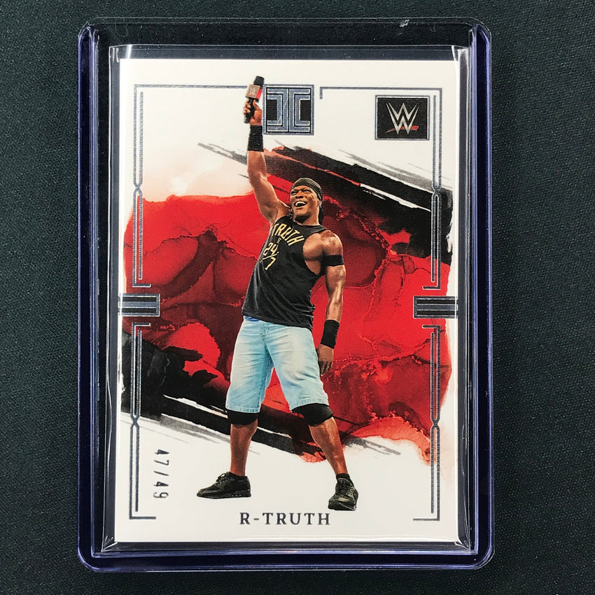 2023 Impeccable WWE R-truth Base Silver 47/49 #82