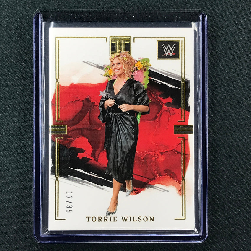 2023 Impeccable WWE Torrie Wilson Base Gold 17/35 No 9