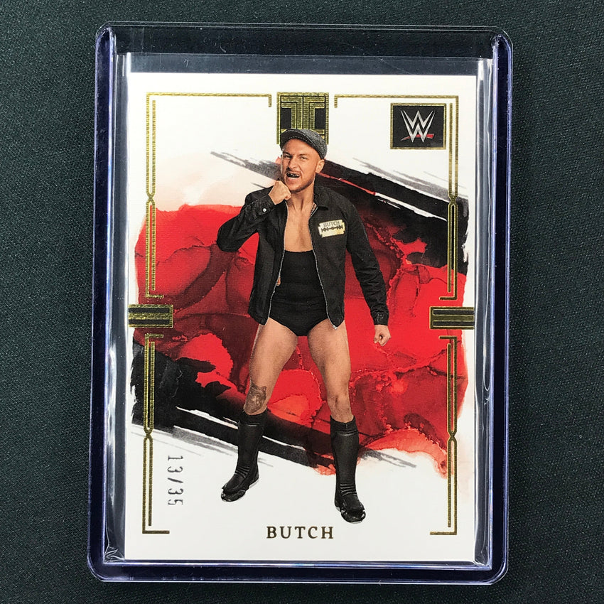 2023 Impeccable WWE Butch Base Gold 13/35 #68