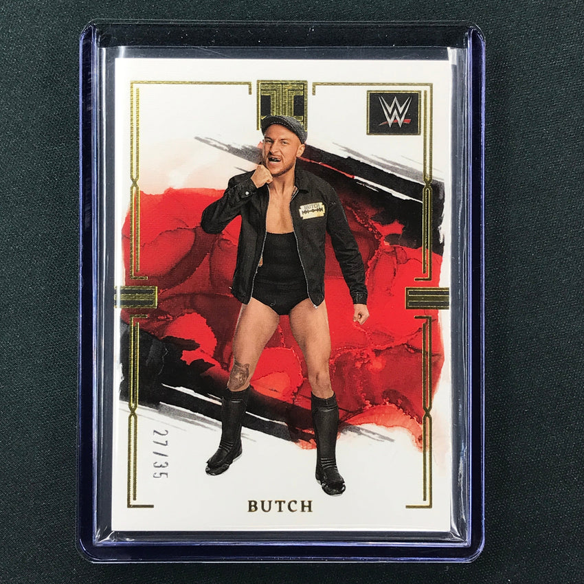 2023 Impeccable WWE Butch Base Gold 27/35 #68