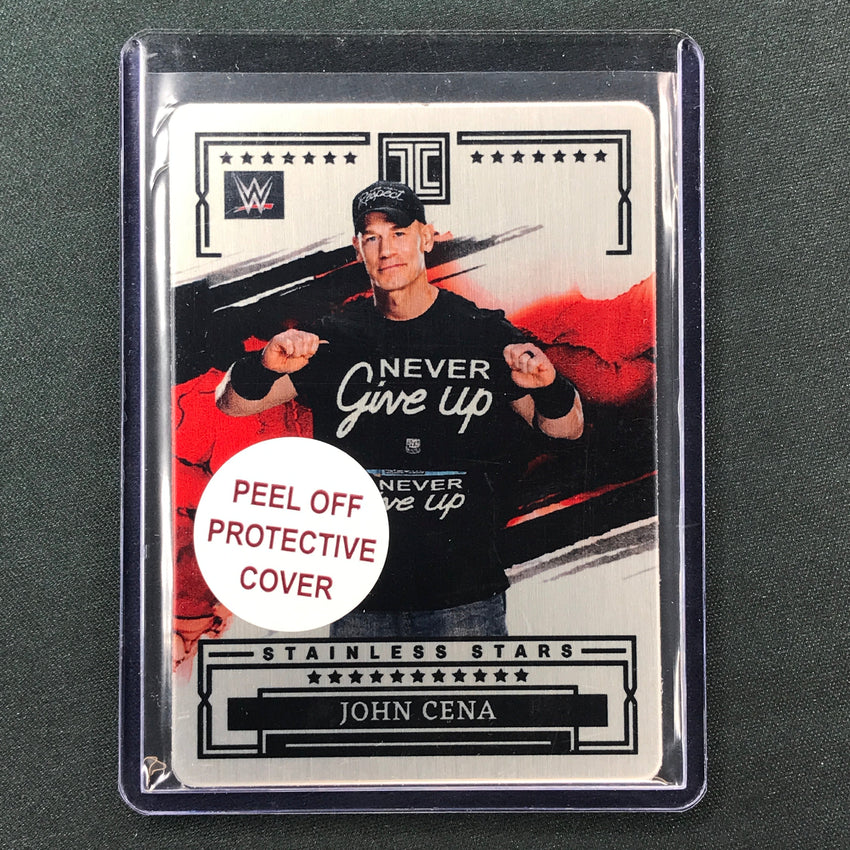2023 Impeccable WWE John Cena Stainless Stars Base 12/75 No 10