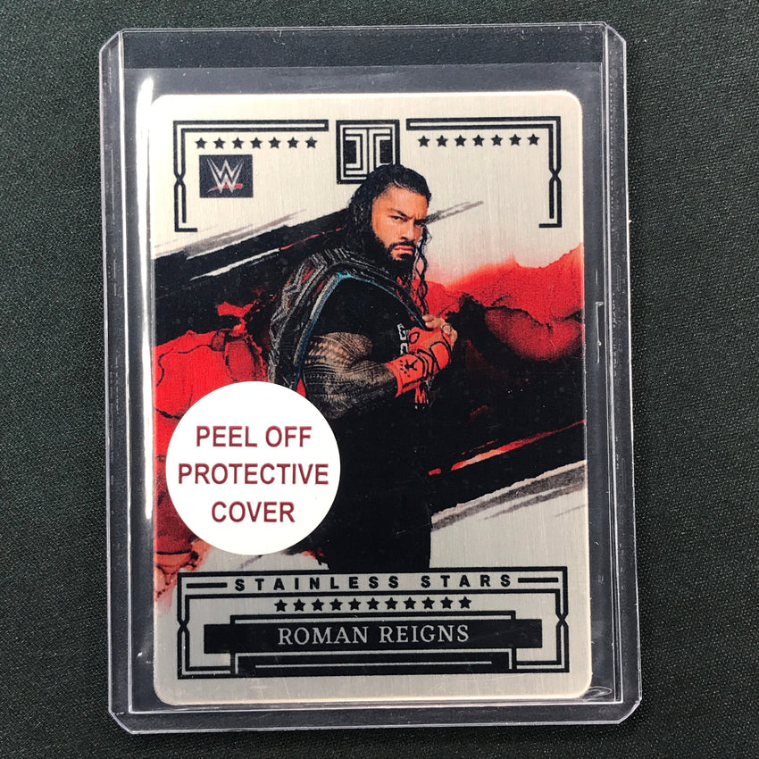 2023 Impeccable WWE Roman Reigns Stainless Stars Base 14/75 No 20