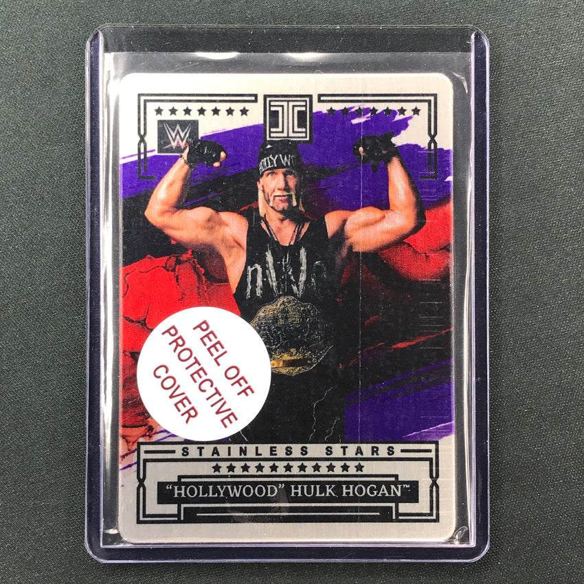 2023 Impeccable WWE Hollywood Hulk Hogan Stainless Stars Purple 6/49 No 25