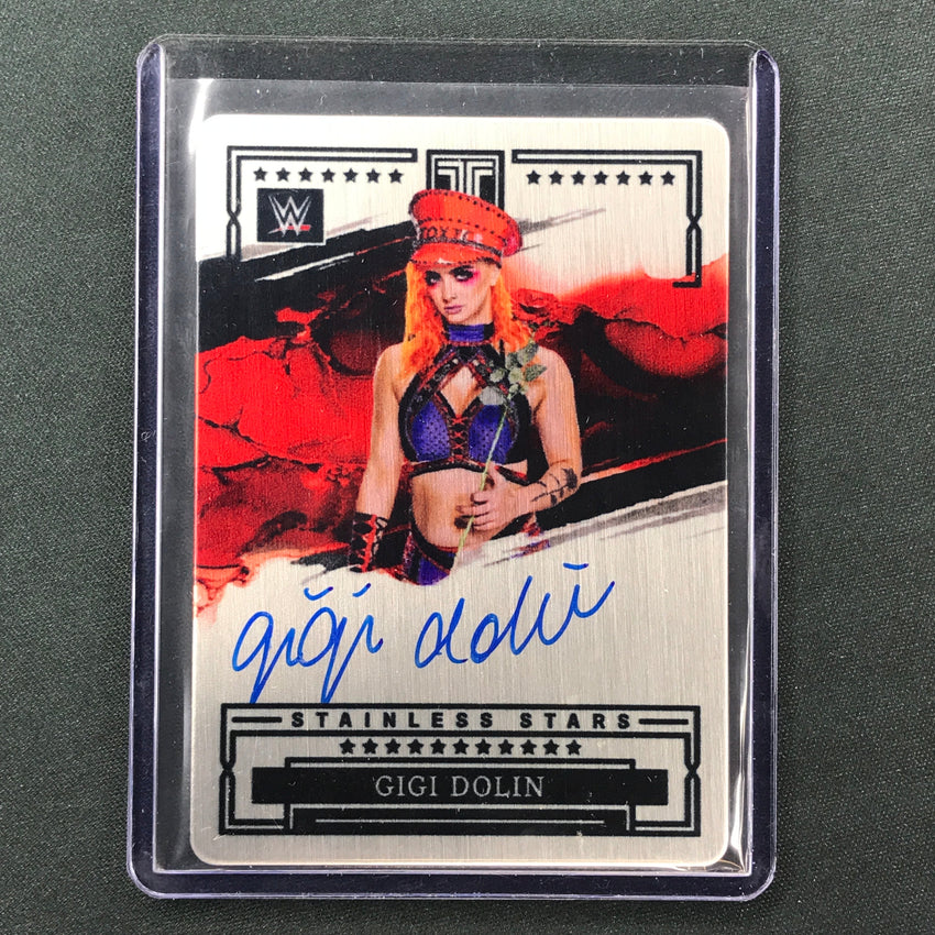 2023 Impeccable WWE Gigi Dolin Stainless Stars Auto Base 21/99