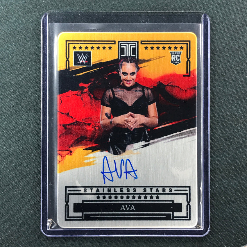 2023 Impeccable WWE Ava Stainless Stars Rookie Auto Gold 6/10