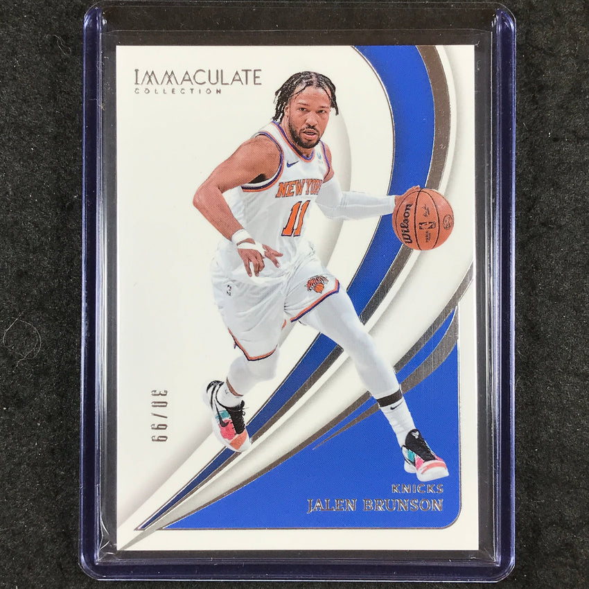 2023-24 Immaculate JALEN BRUNSON Base 30/99 #1