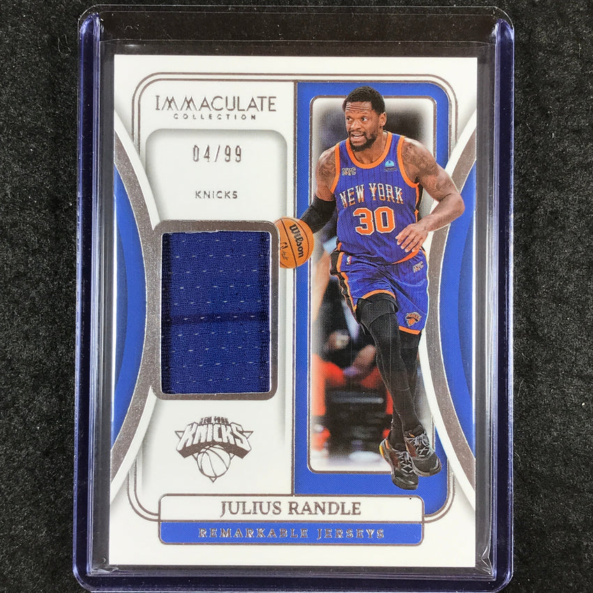 2023-24 Immaculate JULIUS RANDLE Remarkable Jerseys Relic 4/99