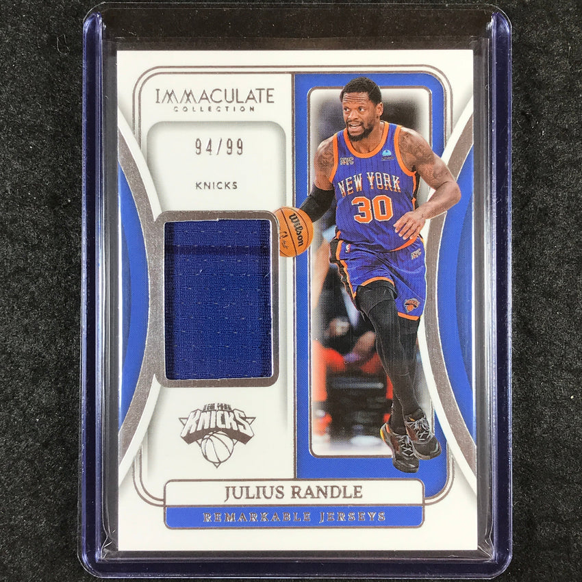 2023-24 Immaculate JULIUS RANDLE Remarkable Jerseys Relic 94/99