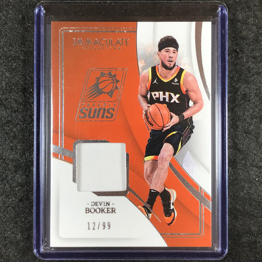 2023-24 Immaculate DEVIN BOOKER Materials Jersey Relic 12/99