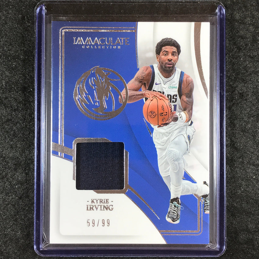 2023-24 Immaculate KYRIE IRVING Materials Jersey Relic 59/99