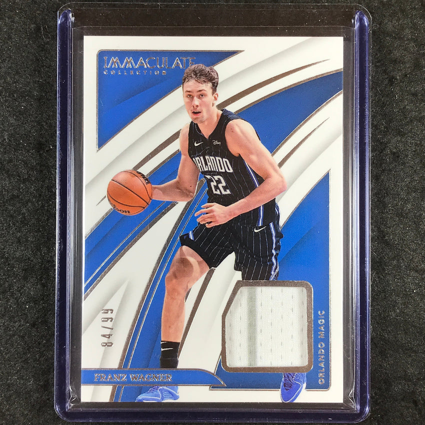 2023-24 Immaculate FRANZ WAGNER Swatches Jersey Relic 84/99