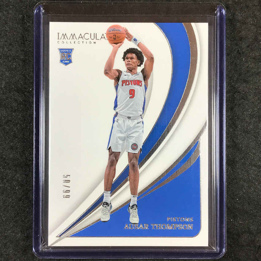 2023-24 Immaculate AUSAR THOMPSON Rookie Base 50/99 #31