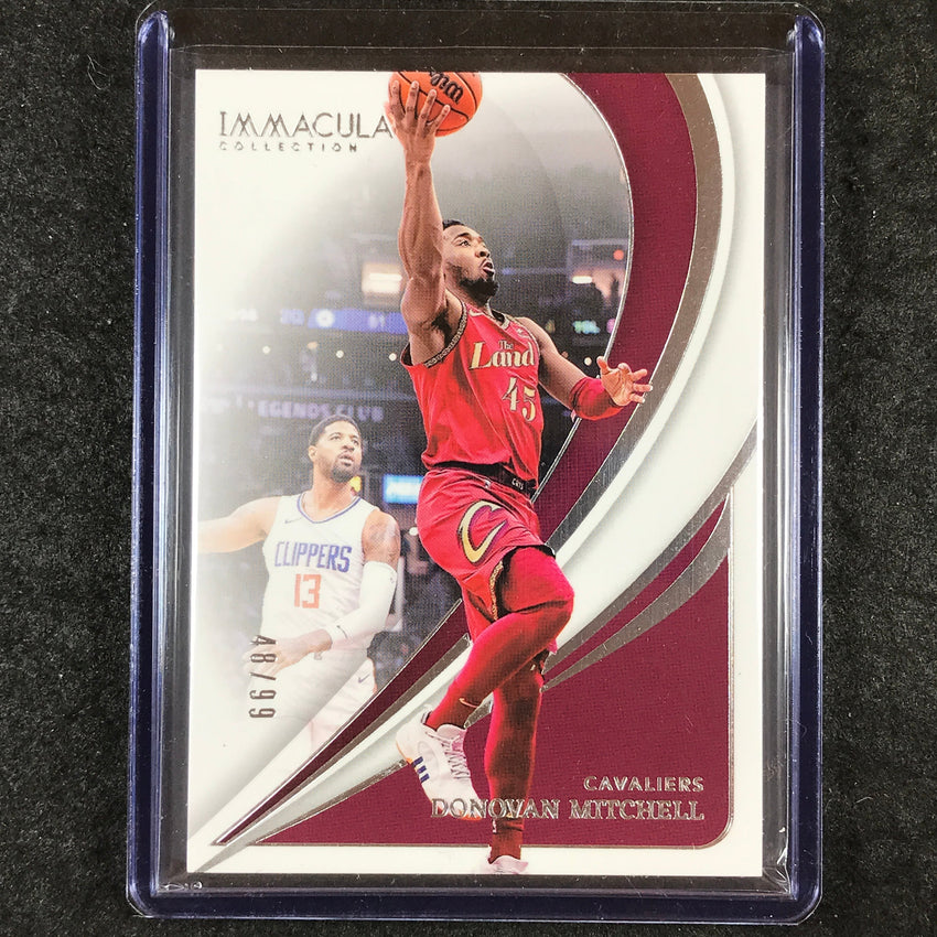 2023-24 Immaculate DONOVAN MITCHELL Base 48/99 #69