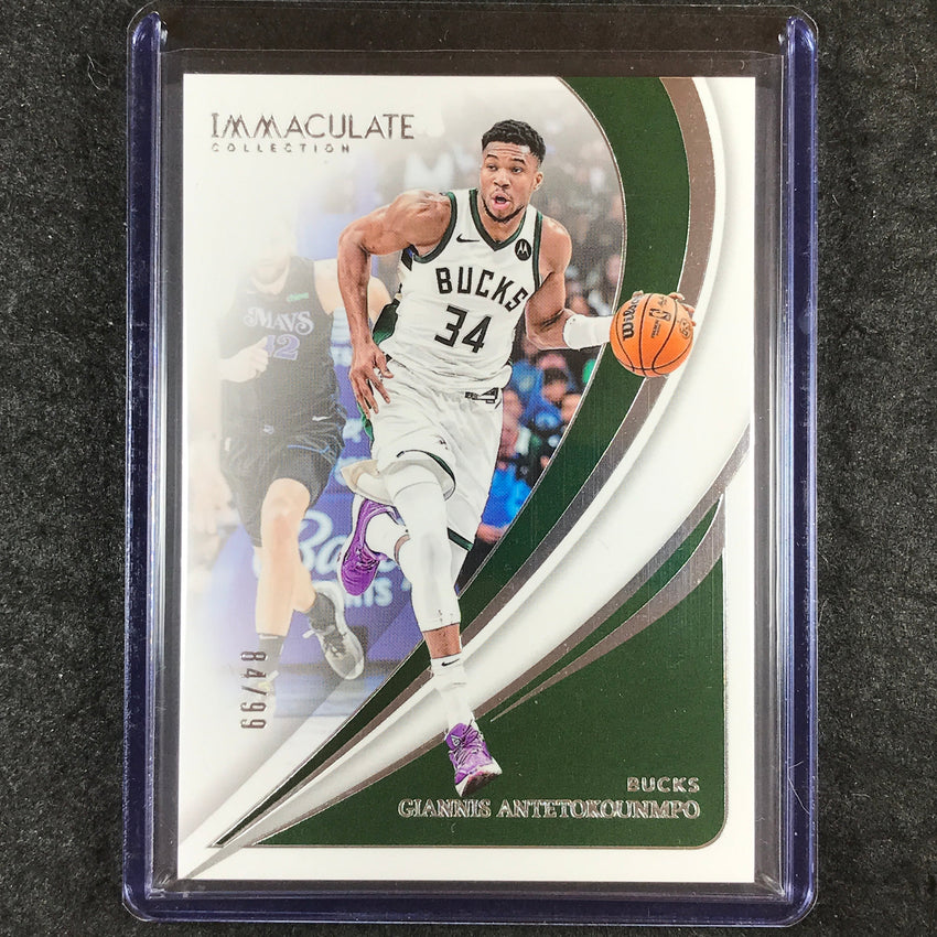 2023-24 Immaculate GIANNIS ANTETOKOUNMPO Base 84/99 #83