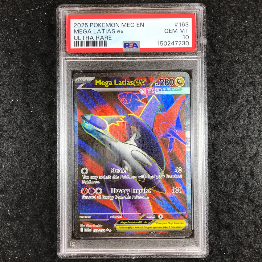 PSA 10 Mega Latias ex - 163/132 - Ultra Rare - Mega Evolution - 230