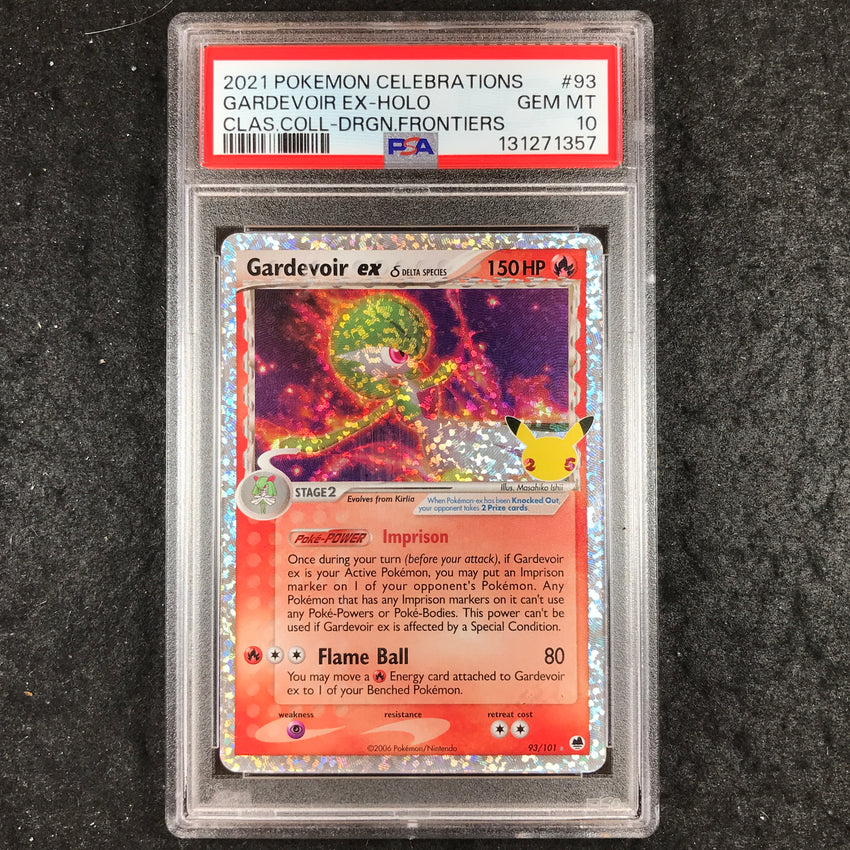 PSA 10 Gardevoir ex - 93/101 - Holo - Celebrations Classic Collection  - 357