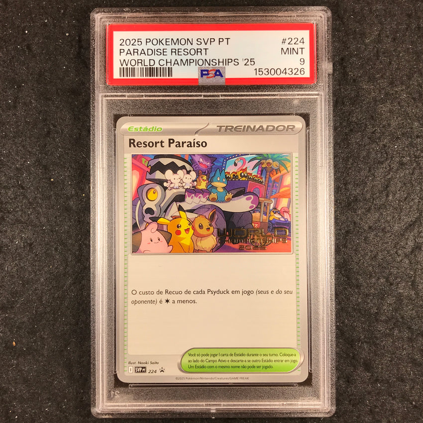SPANISH PSA 9 Paradise Resort (Resort Paraiso) - SVP 224 - 2025 Worlds Promo 326