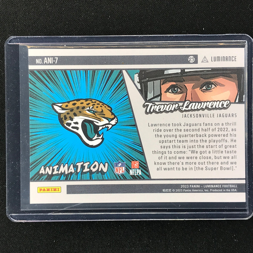 2023 Luminance NFL TREVOR LAWRENCE Animation SSP #7