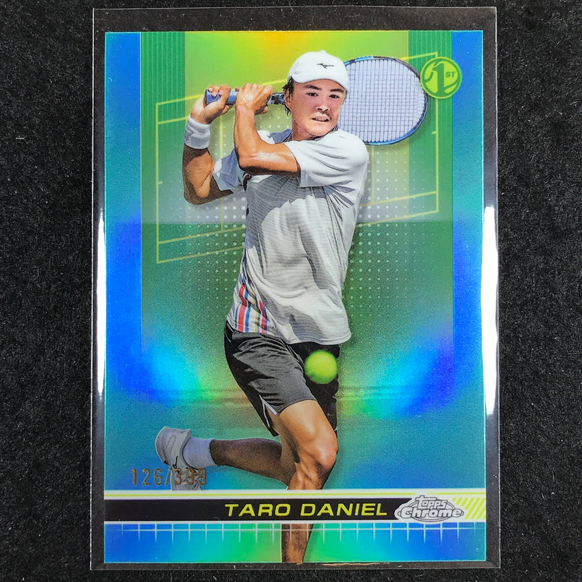 2024 Topps Chrome Tennis TARO DANIEL Base Aqua /399 #49