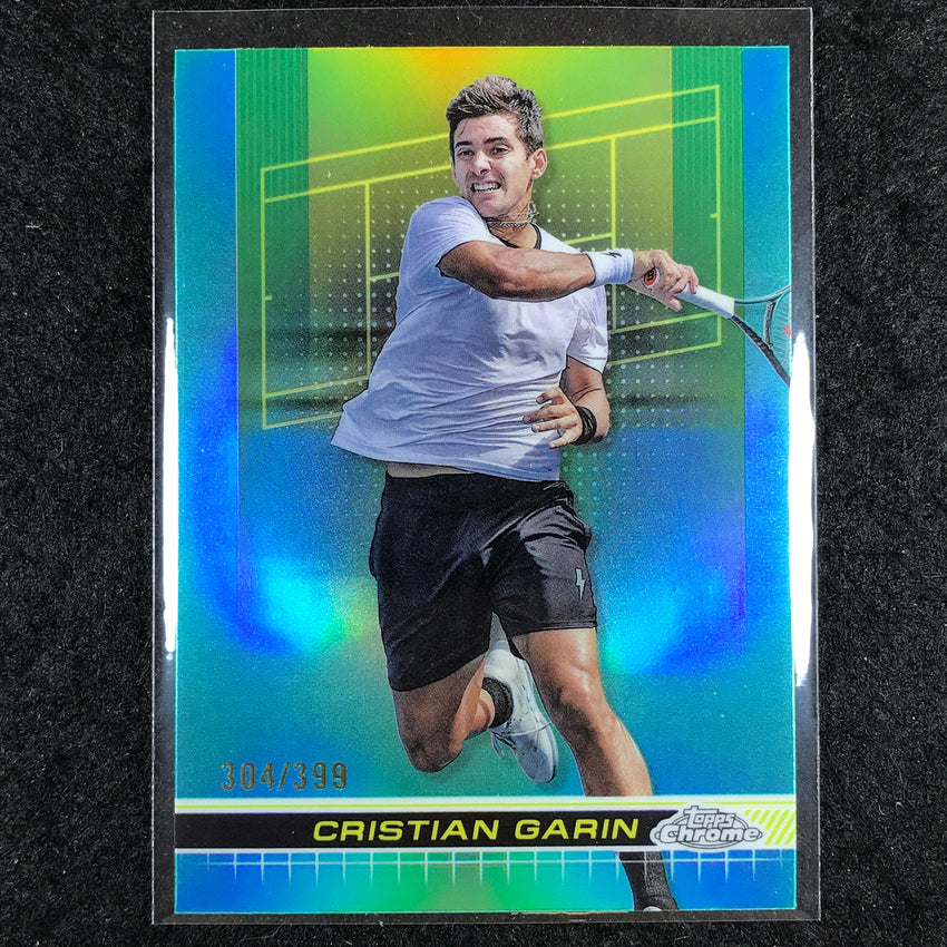 2024 Topps Chrome Tennis CRISTIAN GARIN Base Aqua /399 #54