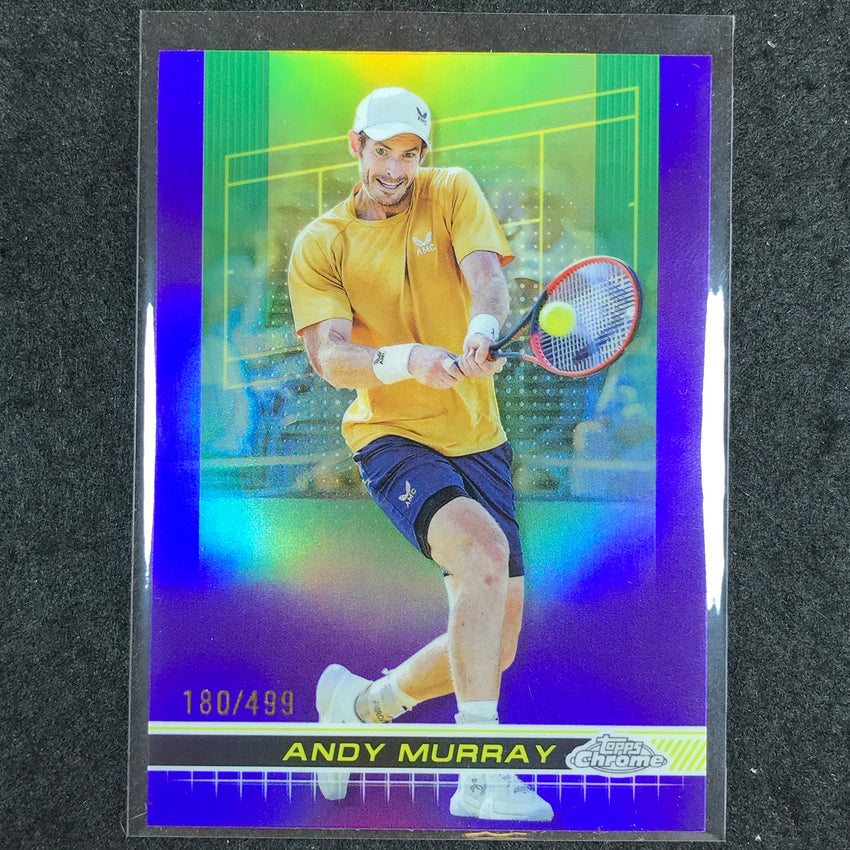 2024 Topps Chrome Tennis ANDY MURRAY Base Purple /499 #5