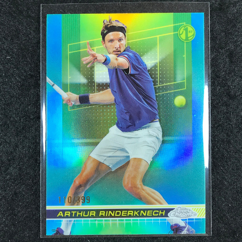 2024 Topps Chrome Tennis ARTHUR RINDERKNECH Base Aqua /399 #118