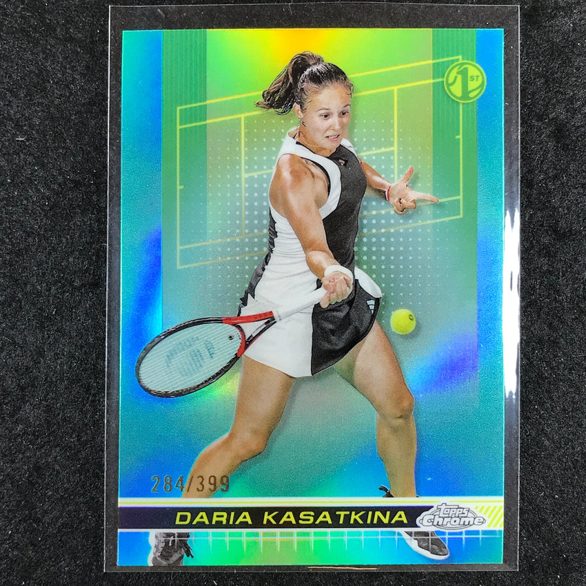 2024 Topps Chrome Tennis DARIA KASATKINA Base Aqua /399 #146