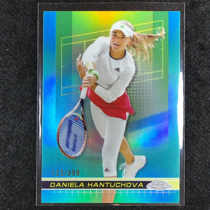 2024 Topps Chrome Tennis DANIELA HANTUCHOVA Base Aqua /399 #173
