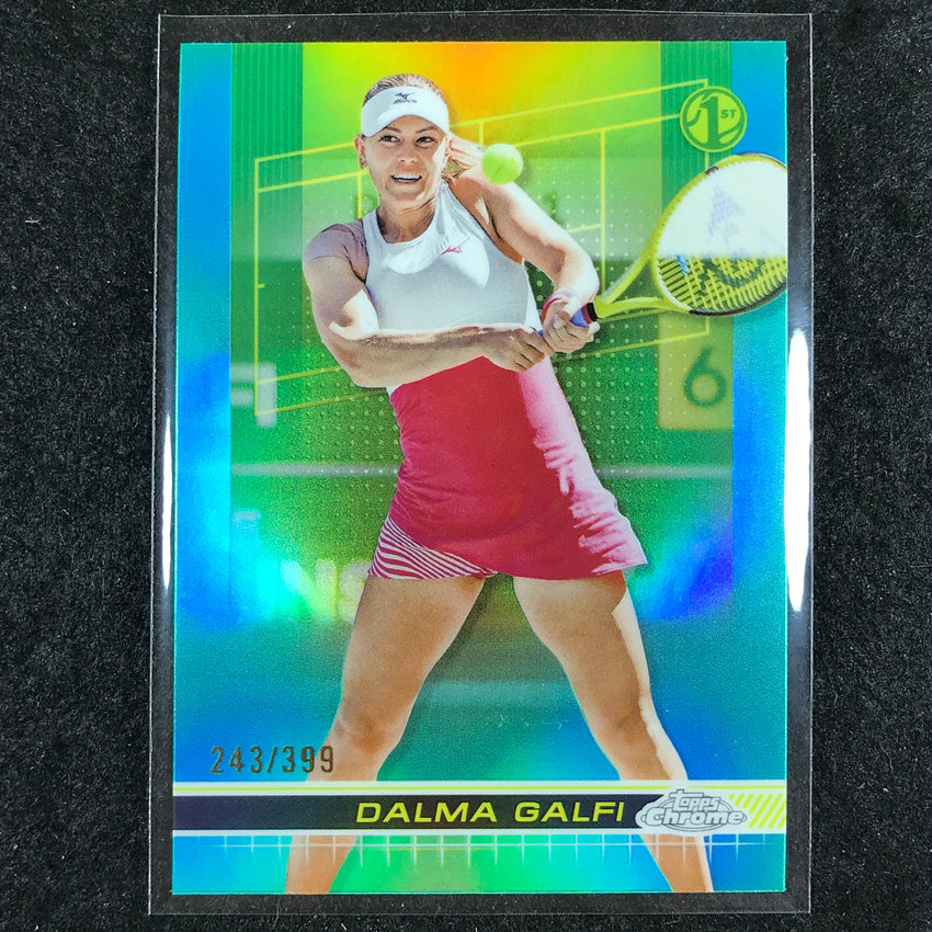 2024 Topps Chrome Tennis DALMA GALFI Base Aqua /399 #178