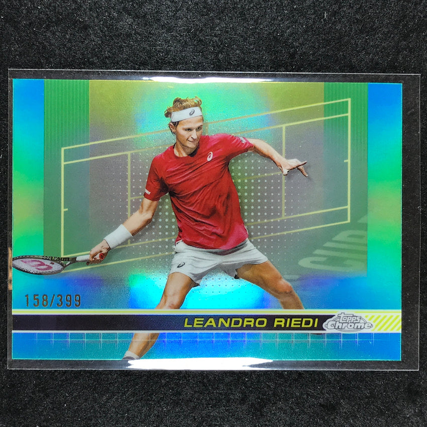 2024 Topps Chrome Tennis LEANDRO RIEDI Base Aqua /399 #199