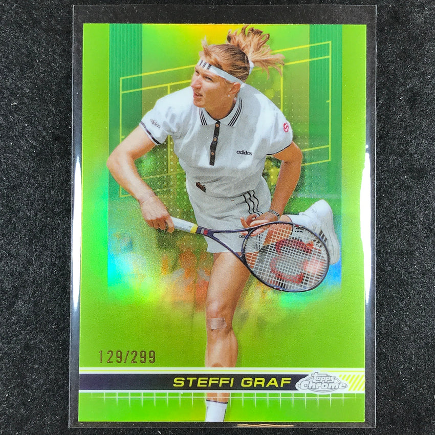 2024 Topps Chrome Tennis STEFFI GRAF Base Lime Green /299 #171