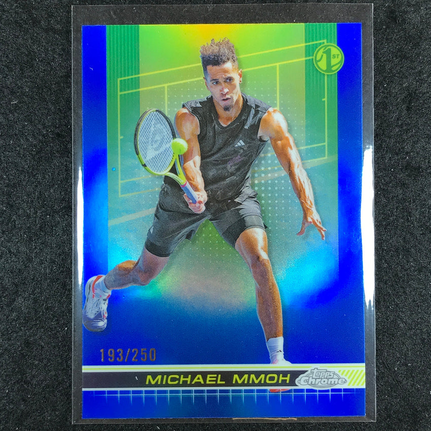 2024 Topps Chrome Tennis MICHAEL MMOH Base Blue /250 #26