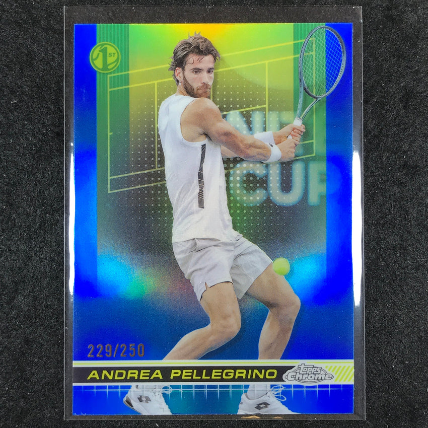 2024 Topps Chrome Tennis ANDREA PELLEGRINO Base Blue /250 #32