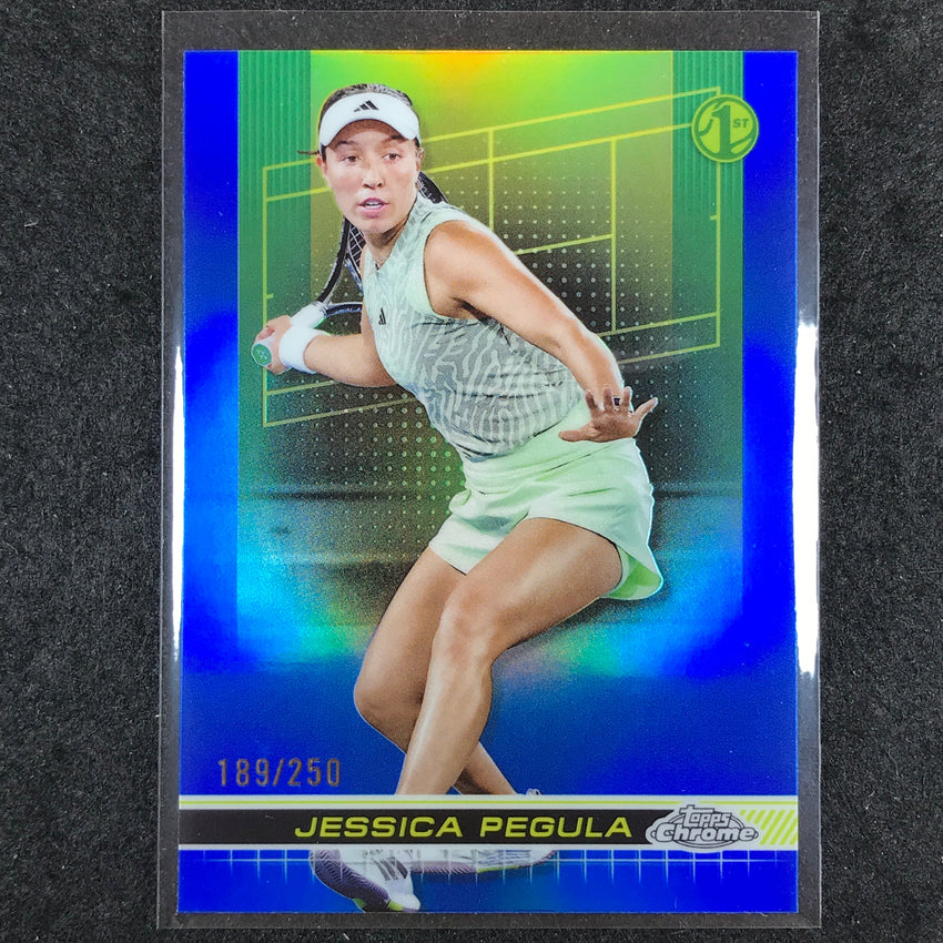 2024 Topps Chrome Tennis JESSICA PEGULA Base Blue /250 #37