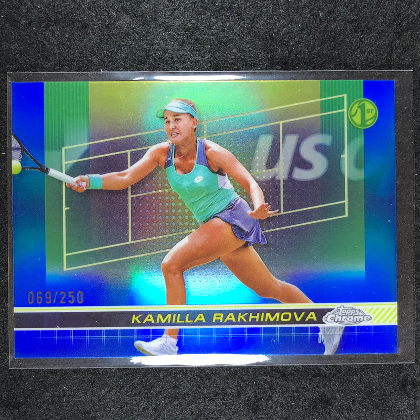 2024 Topps Chrome Tennis KAMILLA RAKHIMOVA Base Blue /250 #51