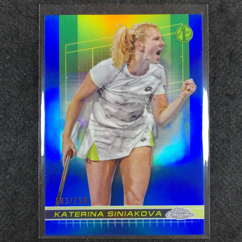 2024 Topps Chrome Tennis KATERINA SINIAKOVA Base Blue /250 #66