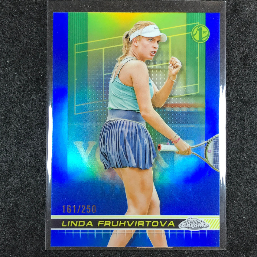 2024 Topps Chrome Tennis LINDA FRUHVIRTOVA Base Blue /250 #68