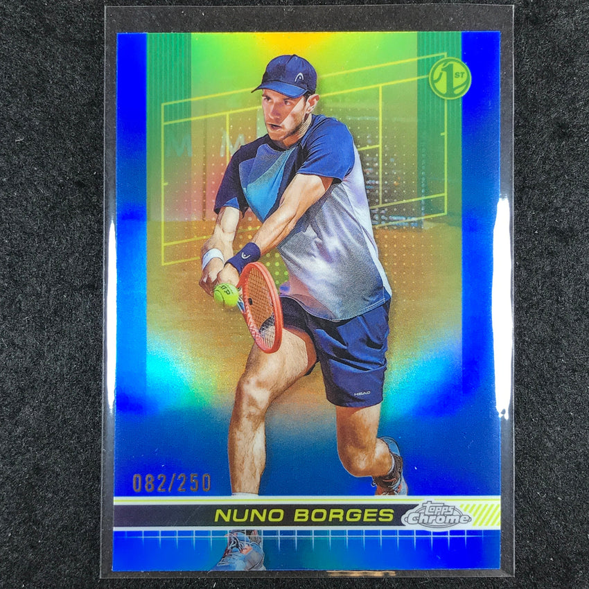2024 Topps Chrome Tennis NUNO BORGES Base Blue /250 #80