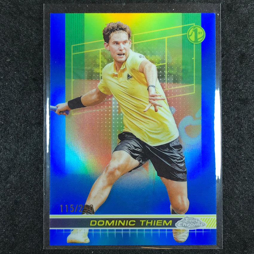 2024 Topps Chrome Tennis DOMINIC THIEM Base Blue /250 #108