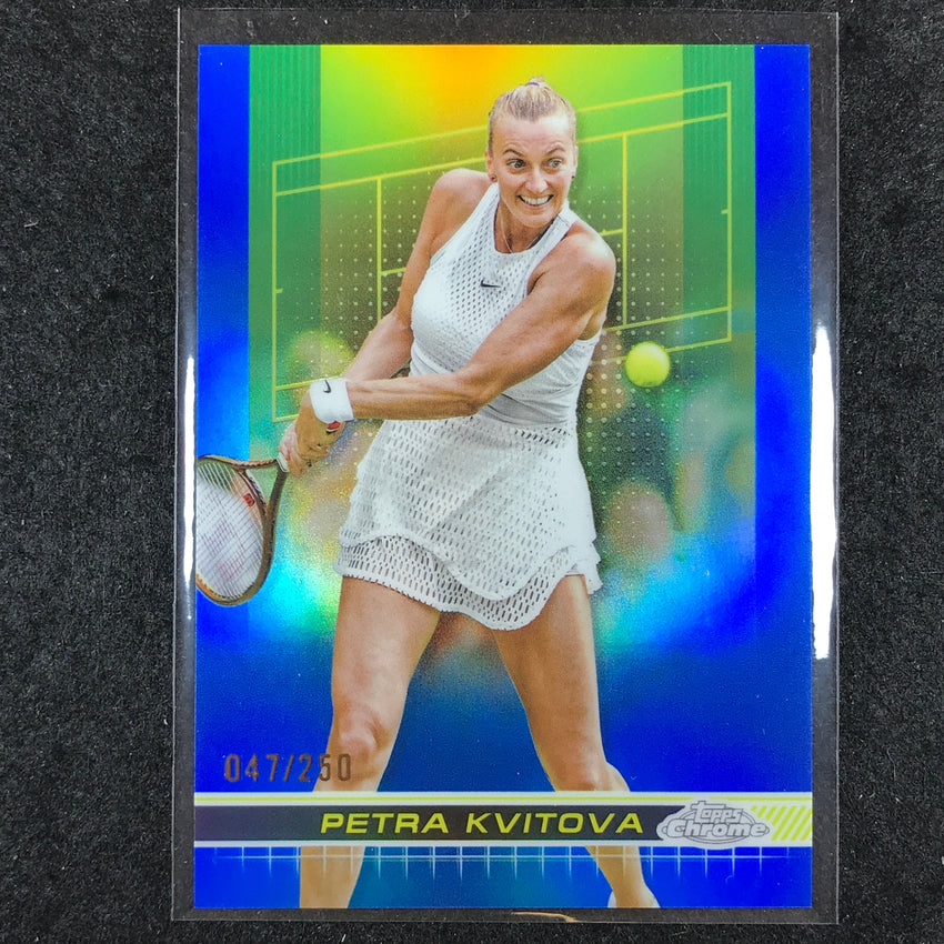 2024 Topps Chrome Tennis PETRA KVITOVA Base Blue /250 #113