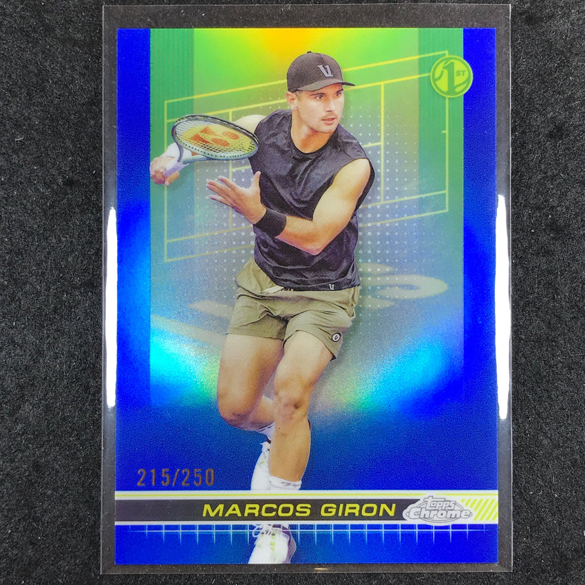 2024 Topps Chrome Tennis MARCOS GIRON Base Blue /250 #167
