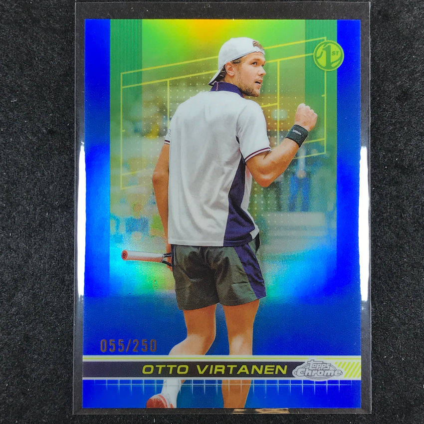2024 Topps Chrome Tennis OTTO VIRTANEN Base Blue /250 #174